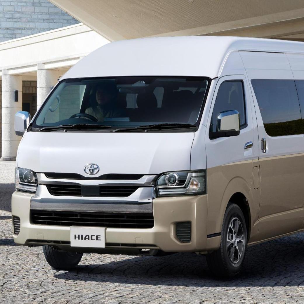 ハイエースワゴンを一部改良。