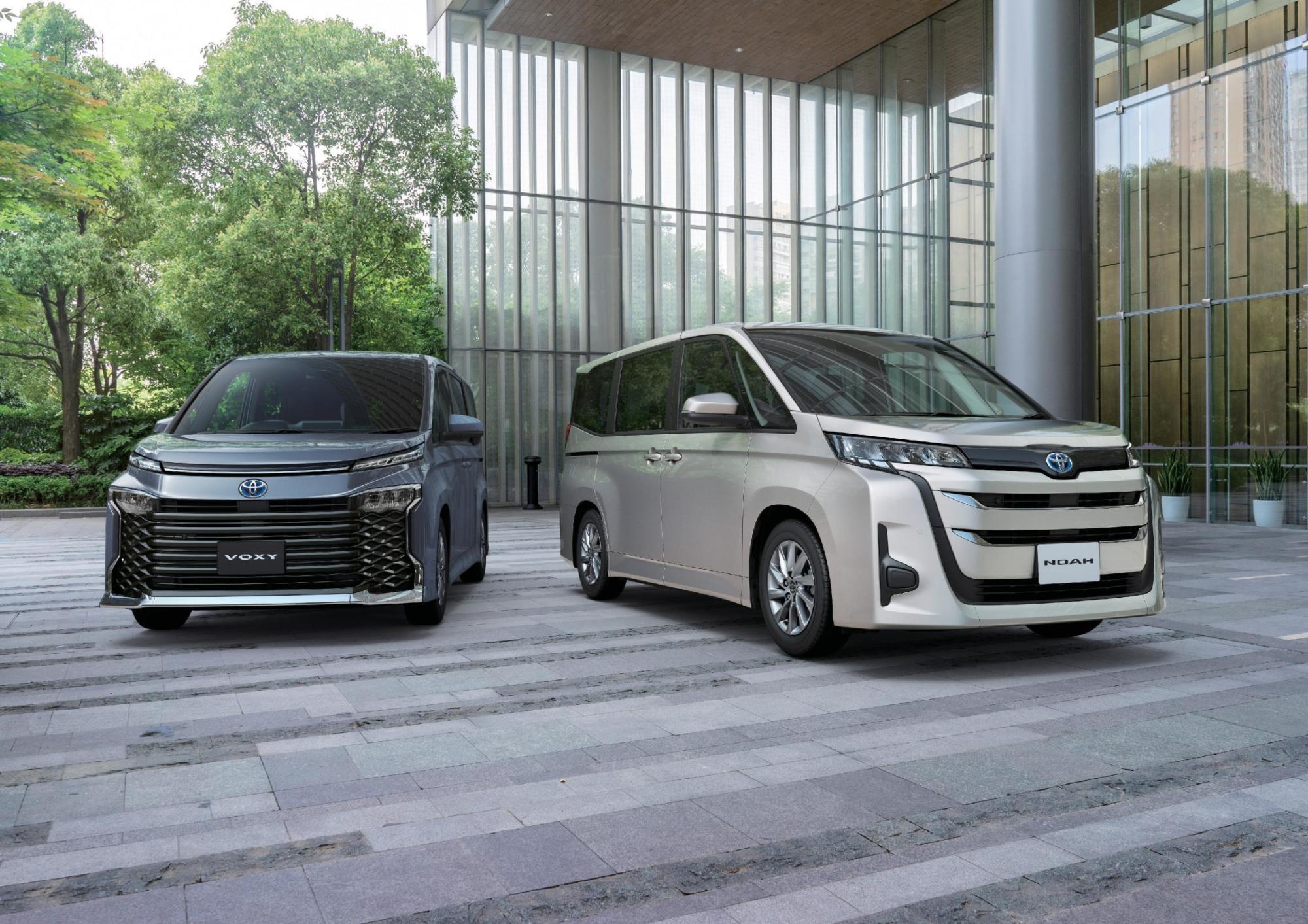 『新型ノア』『新型ヴォクシー』試乗車・展示車情報