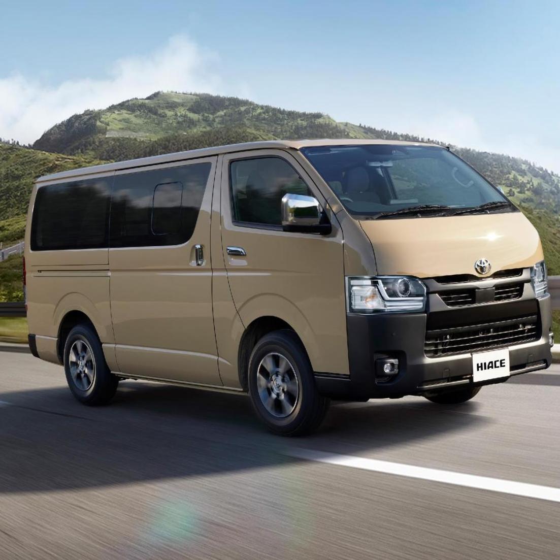 ハイエースバンを一部改良。