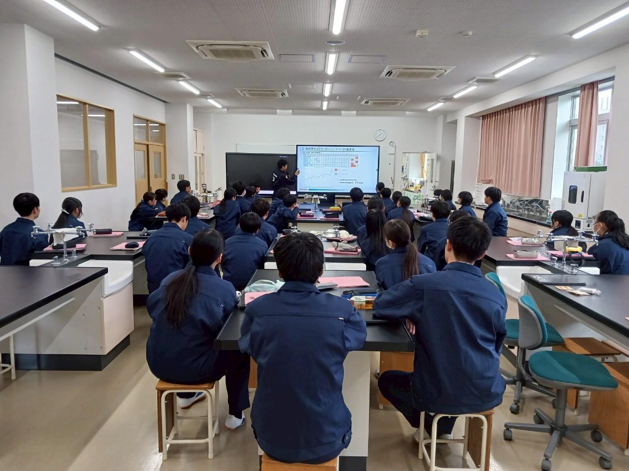 埼玉県立いずみ高校 出前授業を実施!