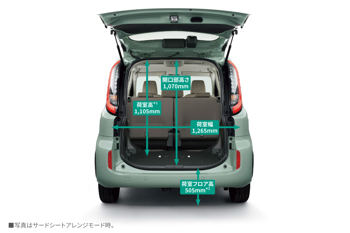 シエンタ | 室内空間 | トヨタカローラ埼玉